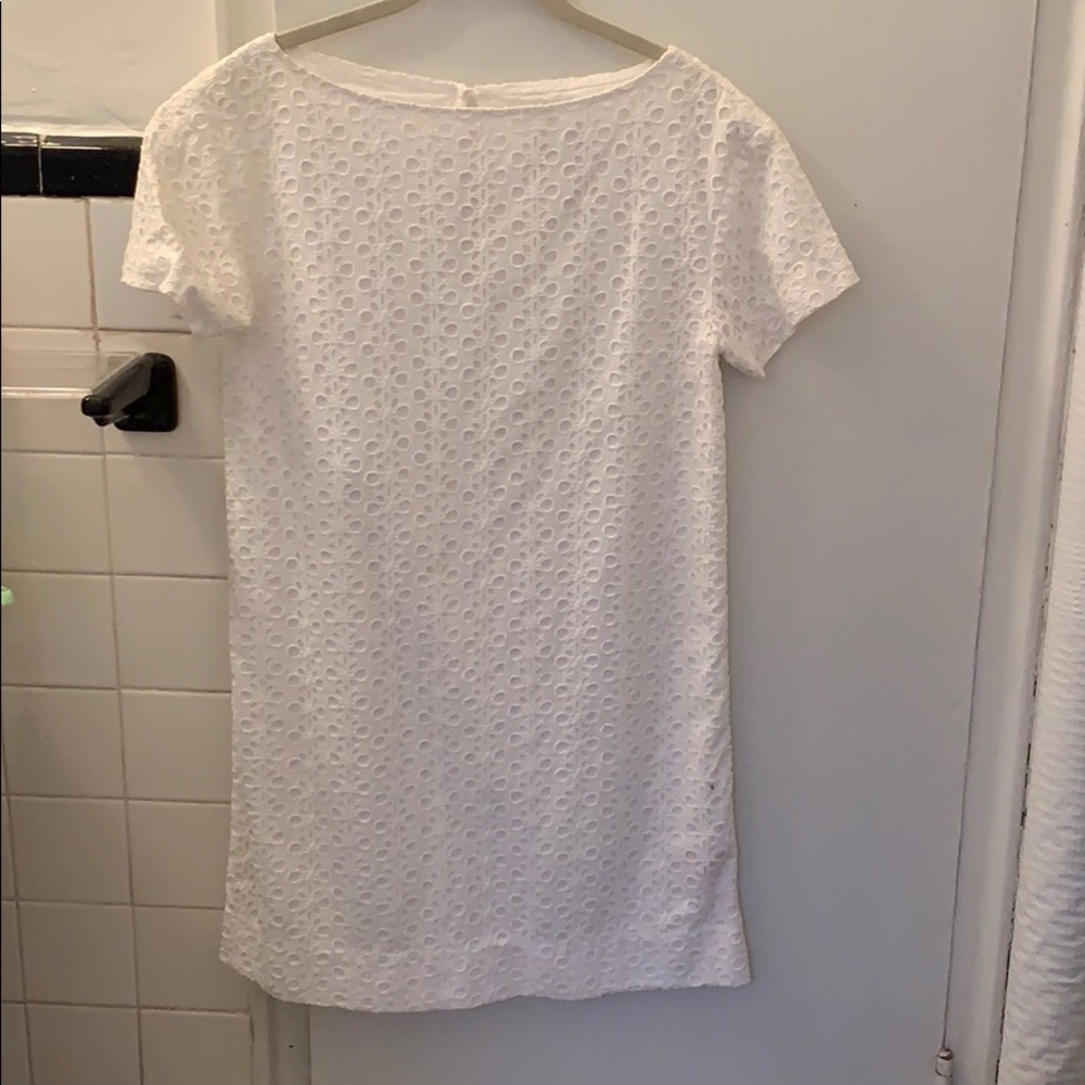 White Eyelet Dress